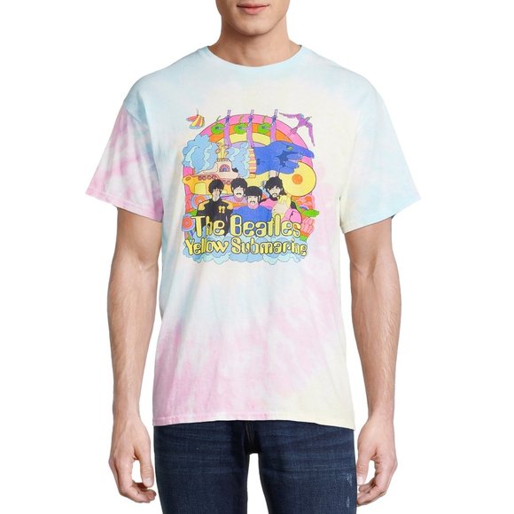 The Beatles Yellow Submarine Logo pop rock Official T-Shirt XL NWT - Picture 1 of 3